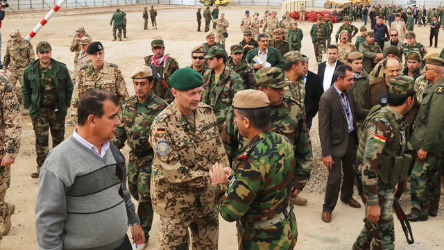 Almanya, IKBY'de cok amacli askeri us kuruyor