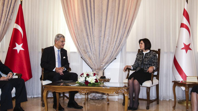 AB Bakanı ve Başmüzakereci Bozkır KKTC'de