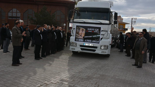 Bayırbucak Türkmenlerine yardım