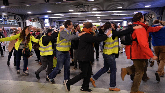 Belçika'da demiryolu işçileri grevde