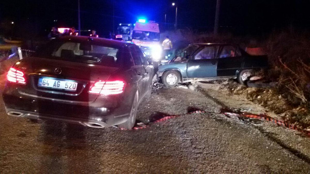 Denizli'de trafik kazası: 4 yaralı