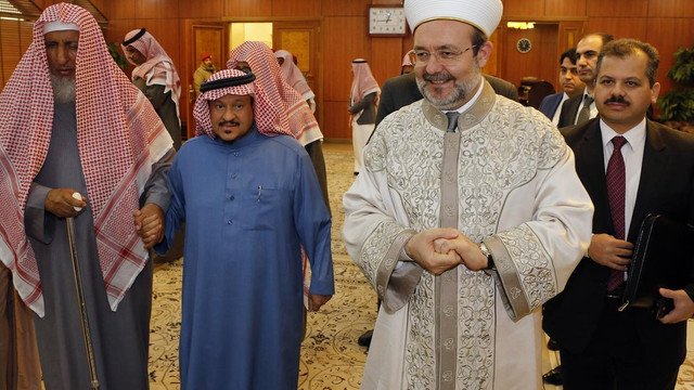 Diyanet İşleri Başkanı Görmez, Suudi Arabistan'da