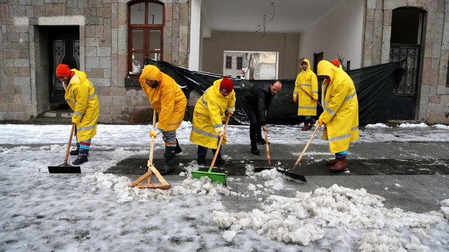 Doğu Karadeniz'deki kar yağışı