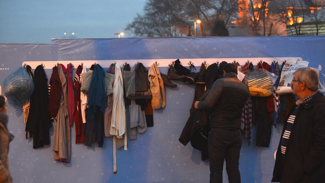 "Dolabında durmasın, sokakları ısıtsın" kampanyası