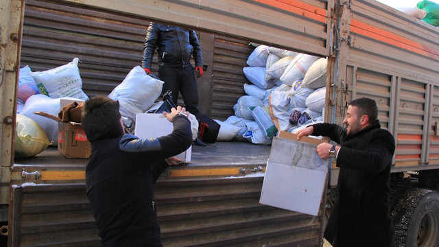 Erzurum'dan Bayırbucak Türkmenlerine yardım