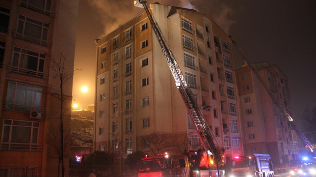 Gaziosmanpaşa'da yangın