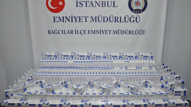 İstanbul'da kaçak sigara operasyonu