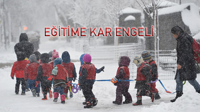 İstanbulda okullar tatil oldu!