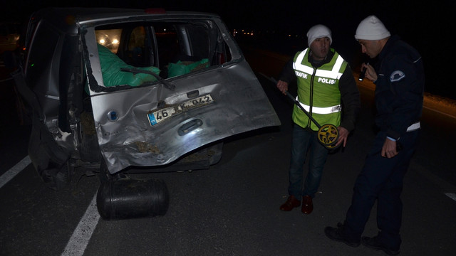 Kahramanmaras'ta zincirleme trafik kazasi: 5 yarali