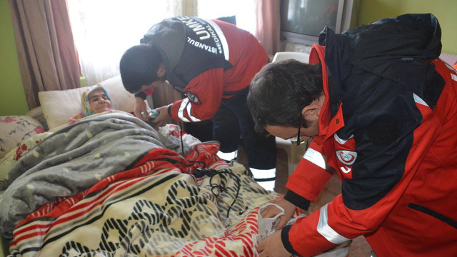 Kalp ilacı biten hastanın yardımına UMKE ve AFAD yetişti