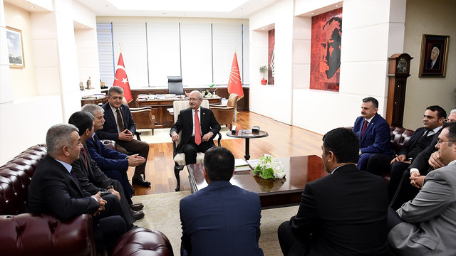 Kilicdaroglu, DISK Baskani Beko'yu kabul etti