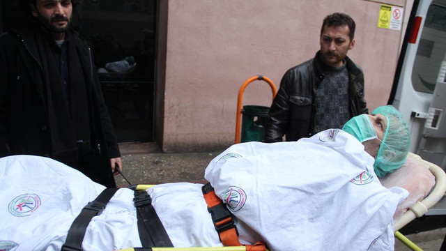 Kocaeli'de banka şubesindekilerin rehin alınması