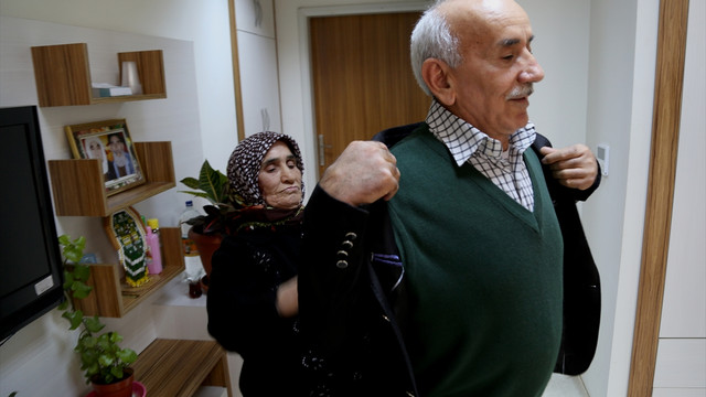 Mutlulugu huzurevinde buldular