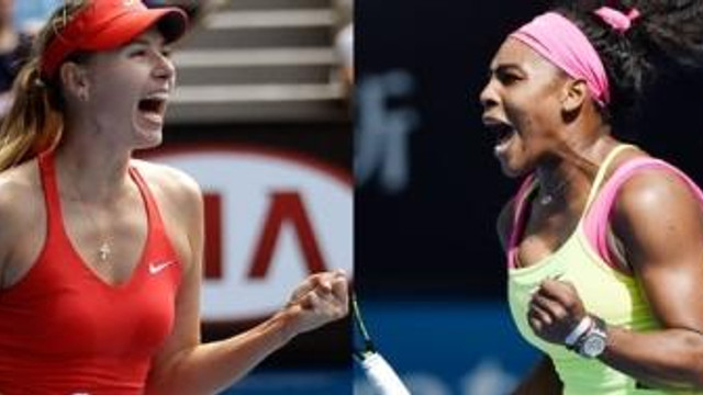 Serena Williams ile Maria Sharapova karşı karşıya geliyor!