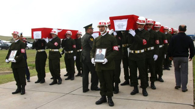 Jandarma Uzman Çavuş Soner Kandemirin cenazesi toprağa verildi