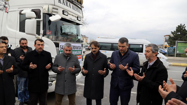 Sakarya'dan Bayırbucak Türkmenlerine yardım