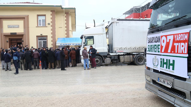 Sakarya'dan Suriye'ye yardım