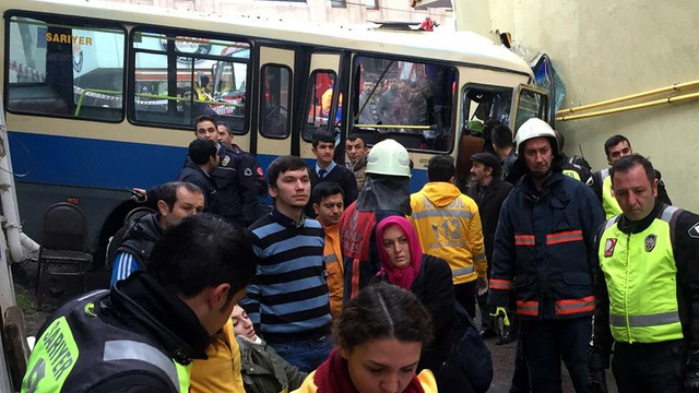 Sarıyer'de trafik kazası