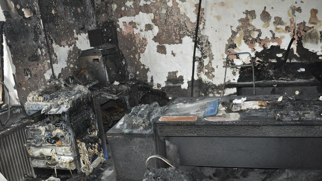 Şırnak'ta PKK'lı teröristler okulu ateşe verdi