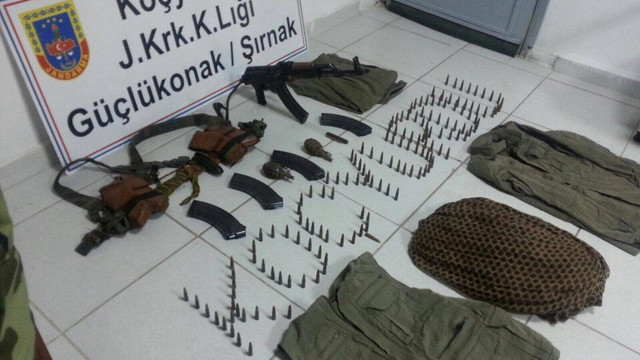 Şırnak'ta teslim olan terörist
