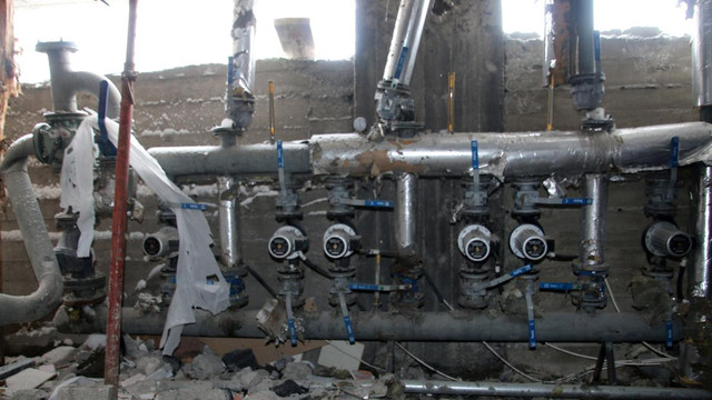 Sivas'ta kalorifer kazanının patlaması