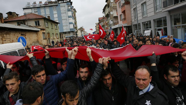 Şehit Jandarma Uzman Çavuş Kenan Karabacaklı son yolculuğuna uğurlandı