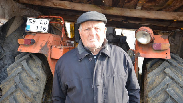 Tekirdağ'da traktöre HGS cezası