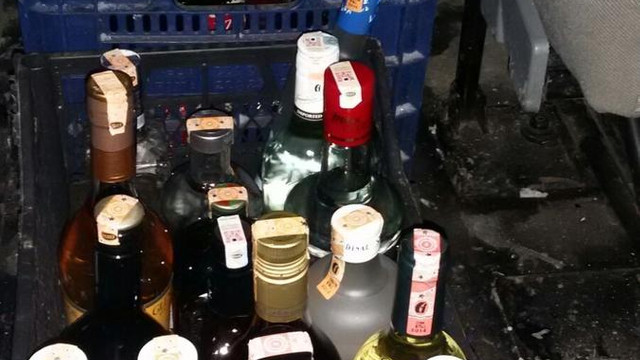 Uludağ'da 170 şişe kaçak içki ele geçirildi