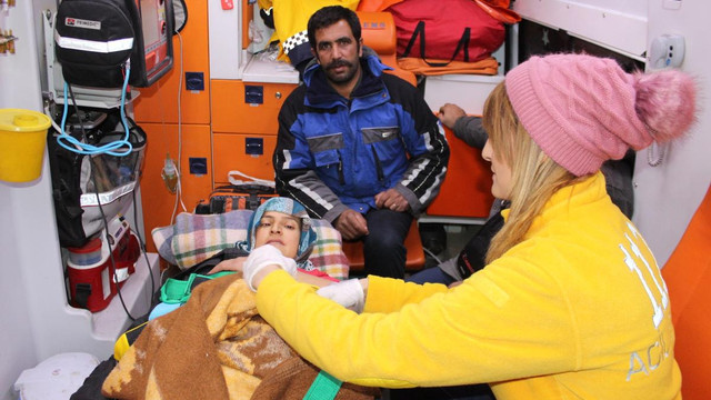 Yılın ilk bebeği zorlu yolculuğun ardından dünyaya geldi