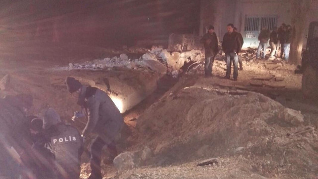 Yola yerleştirilen patlayıcı infilak ettirildi