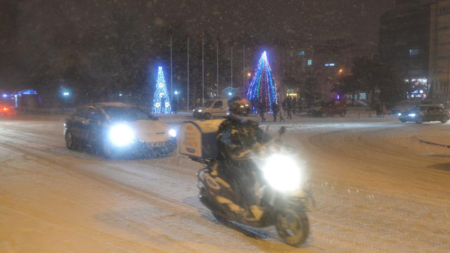 Kırklareli'de eğitime kar engeli