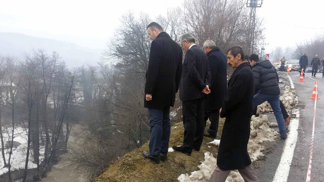 Zonguldak'ta heyelan