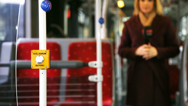 Metrobüslerde panik butonu kullanılmaya başlandı