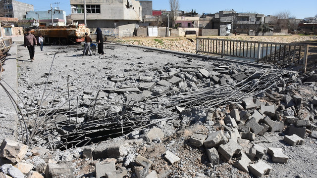 Nusaybinde Ahmet Kaya Köprüsüne bombalı saldırı!