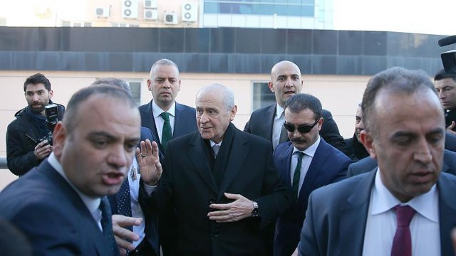 Devlet Bahçeli uzun bir aradan sonra MHP Genel Merkezinde