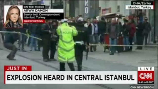 Dünya basını İstiklal Caddesindeki patlamayı duyurdu