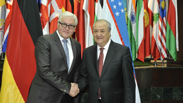 Almanya Dışişleri Bakanı Steinmeier Özbekistan'da