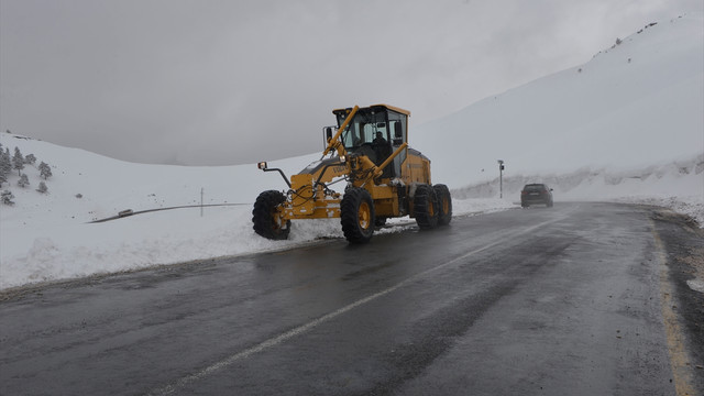 Ardahan'da kar yağışı etkili oluyor
