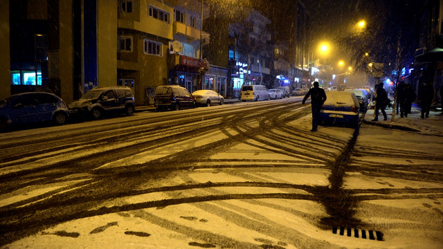 Ardahan'da kar yağışı