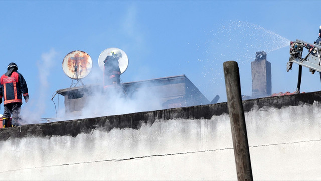 Ataşehir'de yangın