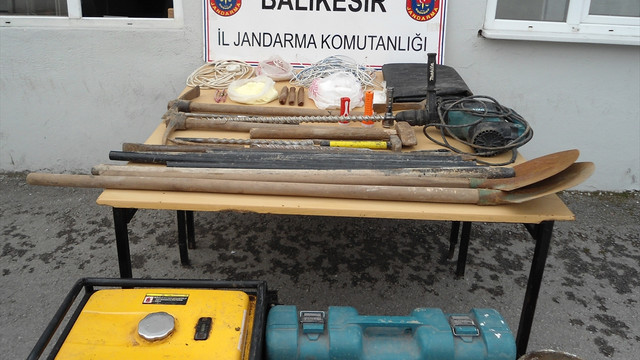 Balıkesir'de kaçak kazı iddiası