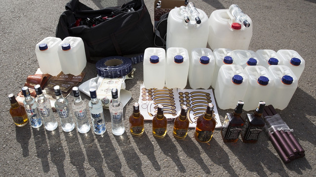 Başkentte sahte içki operasyonu