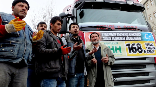 Bayırbucak Türkmenlerine gıda yardımı
