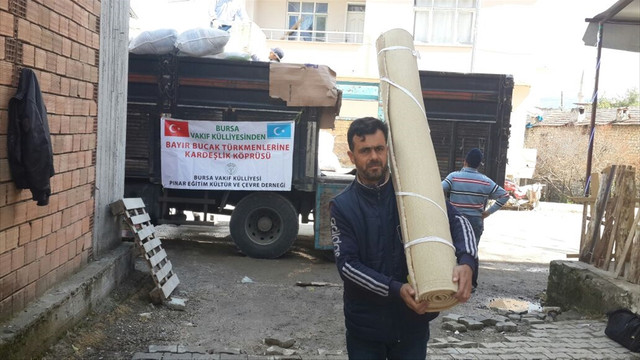 Bayırbucak Türkmenlerine yardım