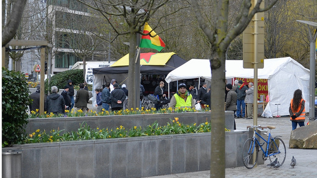 Belçika'da terör örgütü PKK'nın çadırına yeniden izin verildi