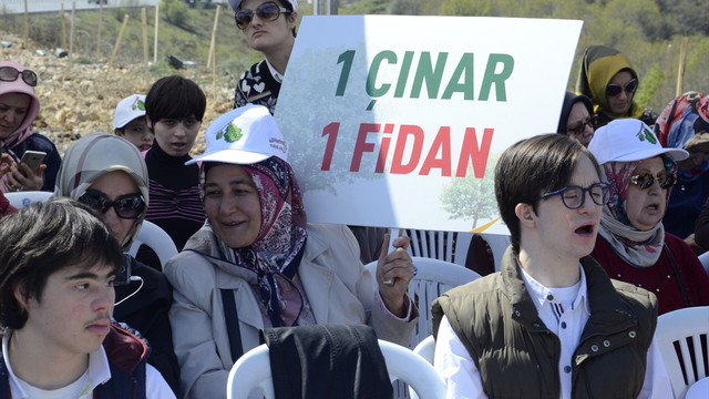 Bir fidan, bir çınar etkinliği