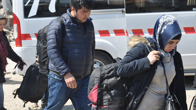 Çanakkale'de 35 yabancı uyruklu yakalandı