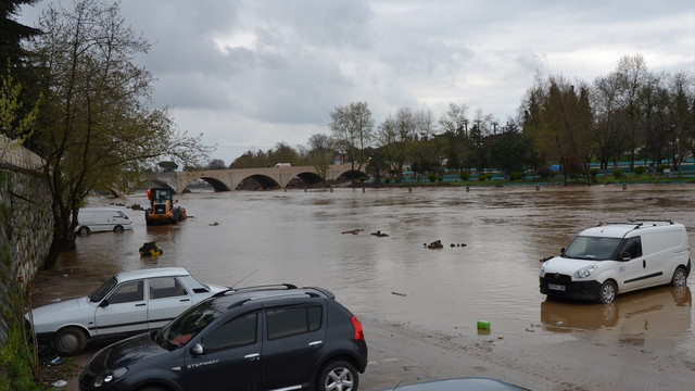 Çanakkale'de şiddetli yağış