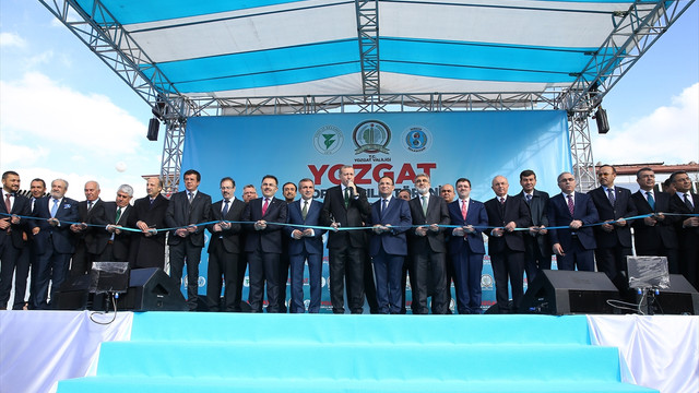 Cumhurbaşkanı Erdoğan Yozgat'ta