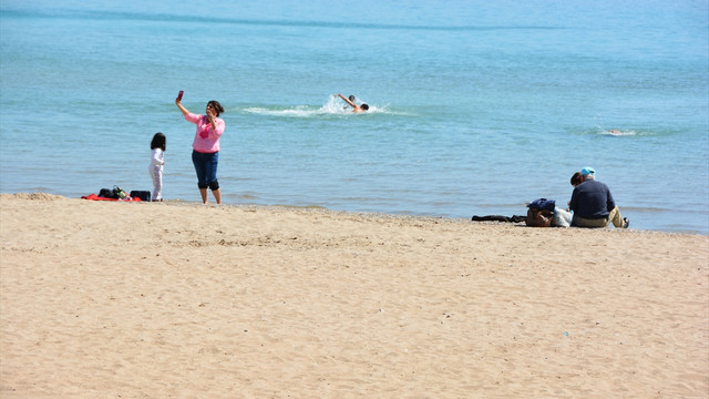 Didim'de deniz keyfi